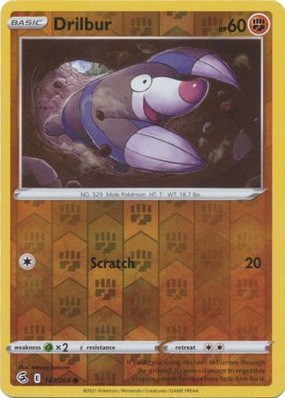 Fusion Strike - 147/264 - Drilbur - Reverse Holo