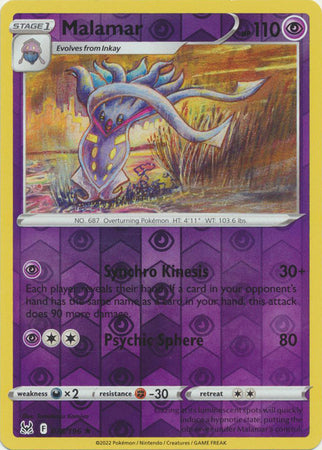 Lost Origin - 078/196 - Malamar - Reverse Holo