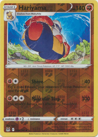 Lost Origin - 098/196 - Hariyama - Reverse Holo