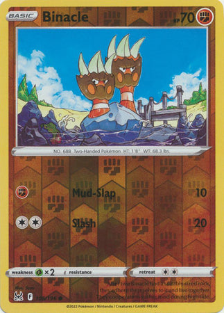 Lost Origin - 106/196 - Binacle - Reverse Holo
