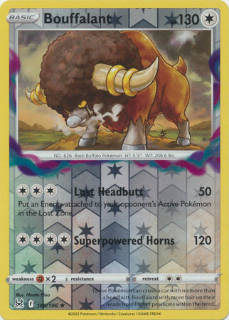 Lost Origin - 148/196 - Bouffalant - Reverse Holo