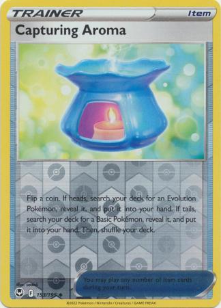 Silver Tempest - 153/195 - Capturing Aroma - Reverse Holo