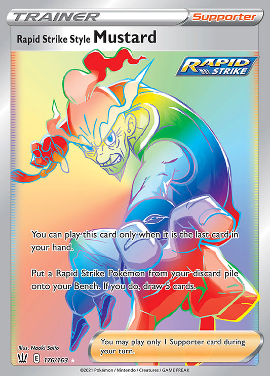 Battle Styles - 176/163 - Rapid Strike Style Mustard