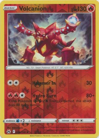 Crown Zenith - 026/159 - Volcanion - Reverse Holo
