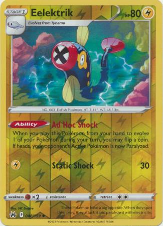 Crown Zenith - 048/159 - Eelektrik - Reverse Holo