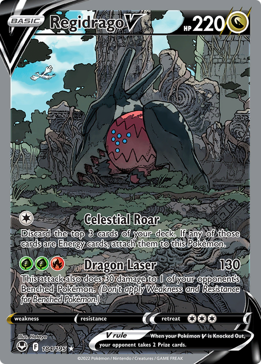 Silver Tempest - 184/195 - Regidrago V