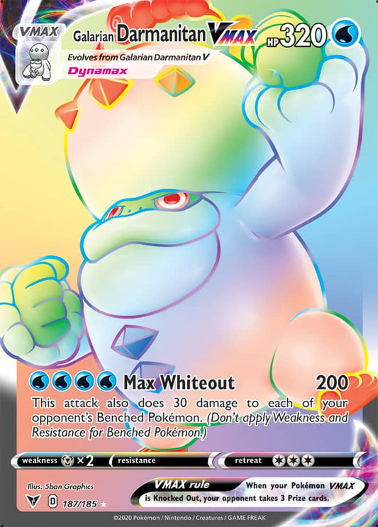 Vivid Voltage - 187/185 - Darmanitan VMAX