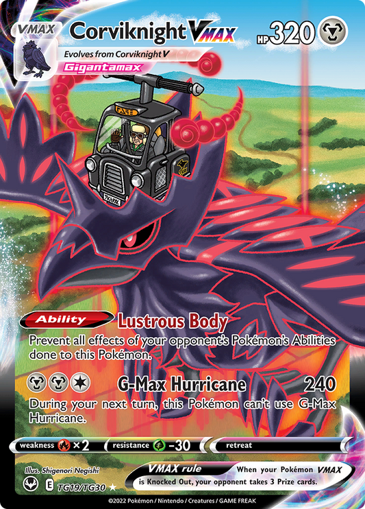 Silver Tempest - TG19 - Corviknight VMAX