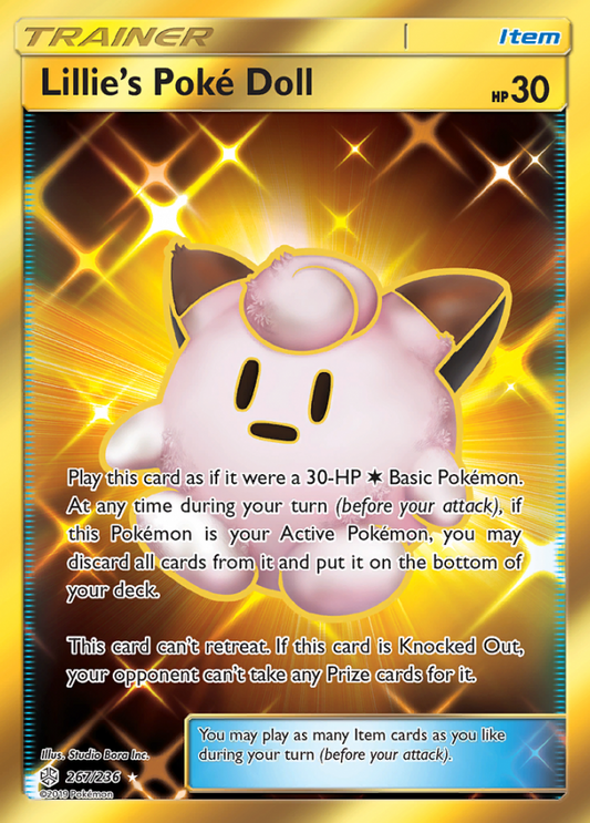 Cosmic Eclipse - 267/236 - Lillie's Poké Doll (Gold)