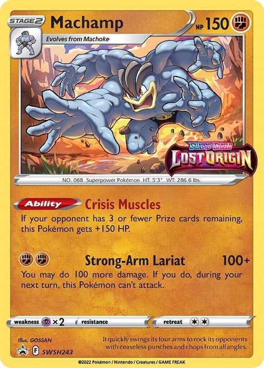Black Star Promos - SWSH243 - Machamp (Sealed Full Deck)