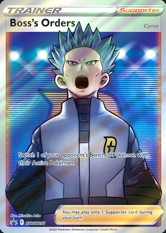 Black Star Promos - SWSH251 - Boss's Orders (Cyrus)