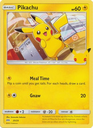 McDonald's 25th Anniversary - 25/25 - Pikachu