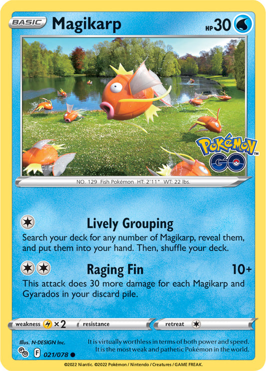Pokémon GO - 021/078 - Magikarp
