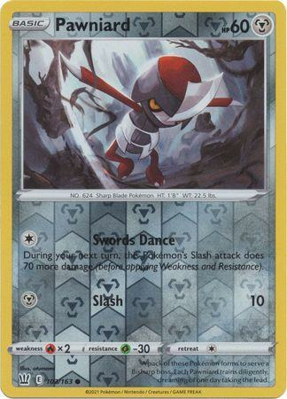 Battle Styles - 103/163 - Pawniard - Reverse Holo