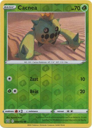 Battle Styles - 004/163 - Cacnea - Reverse Holo