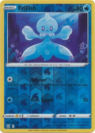 Battle Styles - 041/163 - Frillish - Reverse Holo