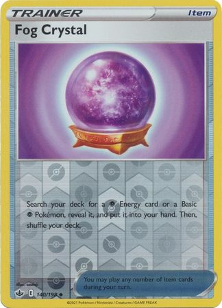 Chilling Reign - 140/198 - Fog Crystal - Reverse Holo