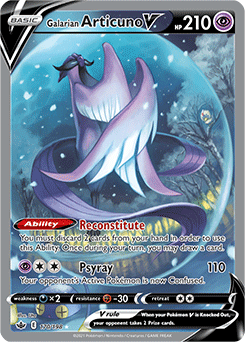 Chilling Reign - 170/198 - Galarian Articuno V