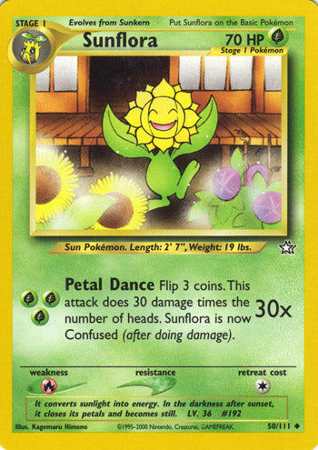 Neo Genesis - 050/111 - Sunflora