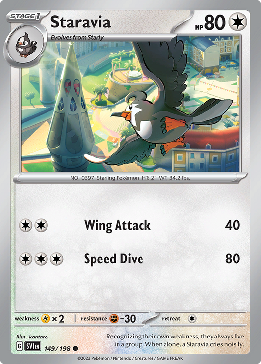 Scarlet & Violet - 149/198 - Staravia